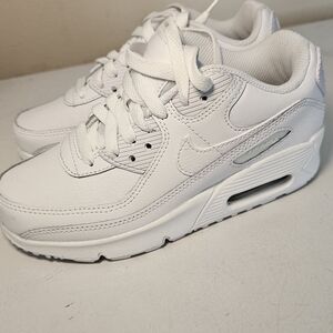 Nike Kids All-White Sneakers